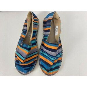 Havaianas Striped Multicolor Slip On Flats‎ Women's 8M